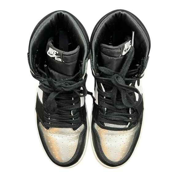 Jordan 1 Retro High “Silver Toe” Sneakers - Picture 4 of 11